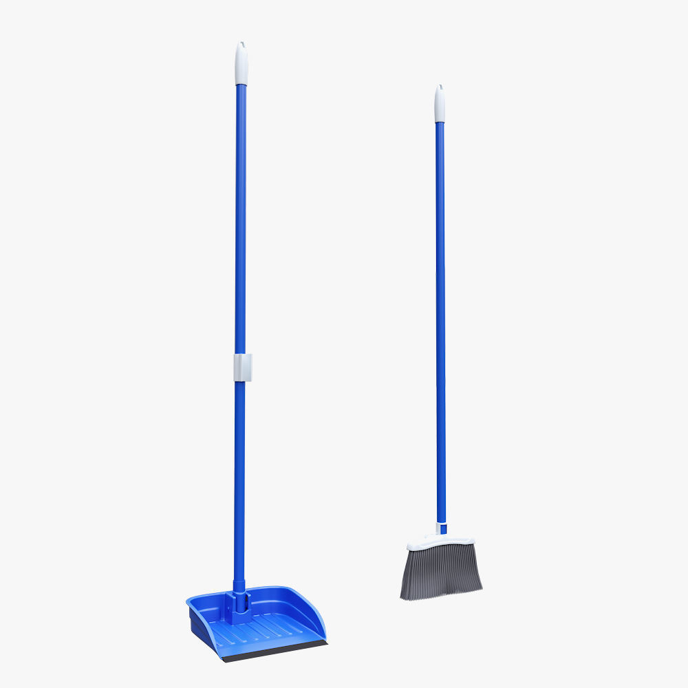 Broom Dustpan Set 3D model_1
