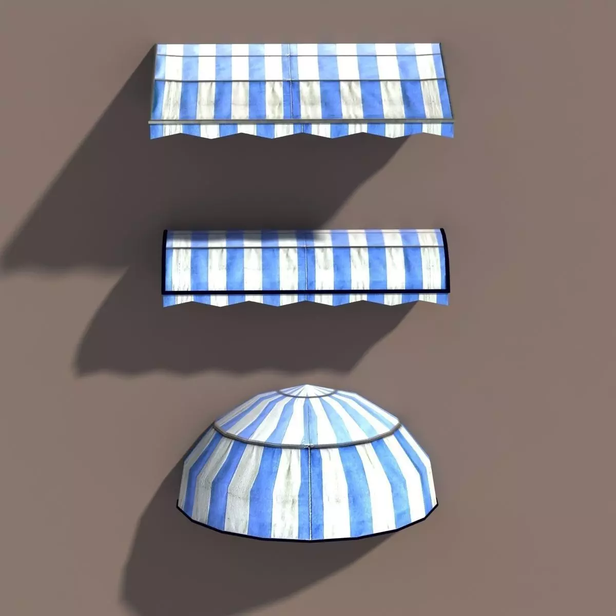 Awning Misc Architecture 3d Low poly Low-poly 3D model_0