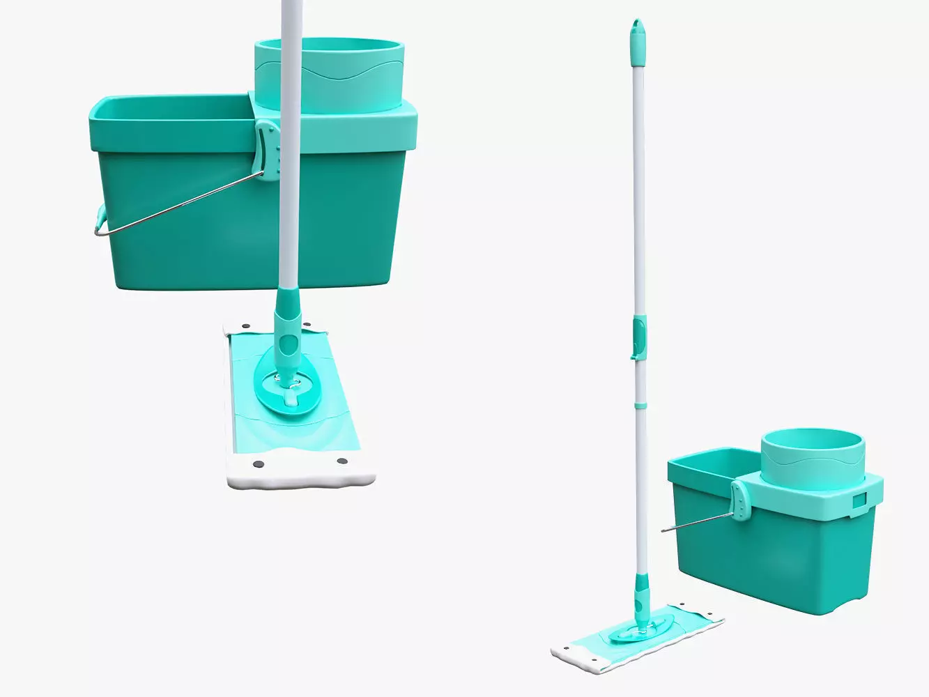 mop Twist System 3D model_0