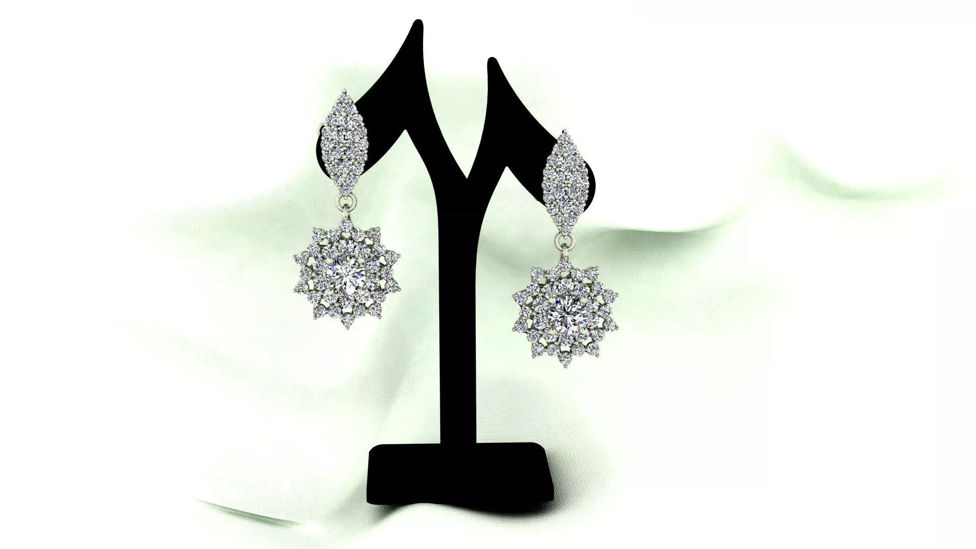 Tear earing 3D print model_0