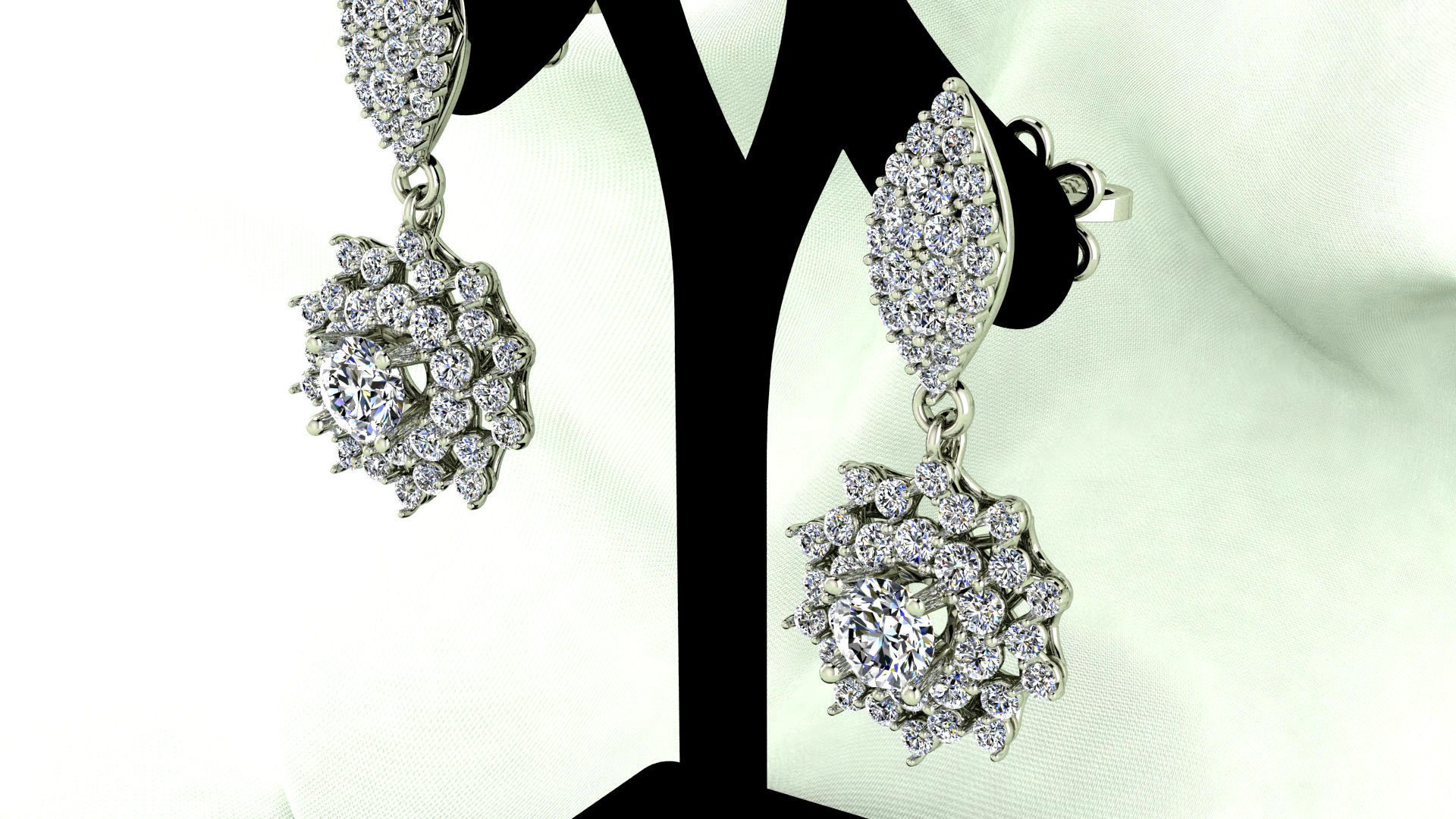 Tear earing 3D print model_1