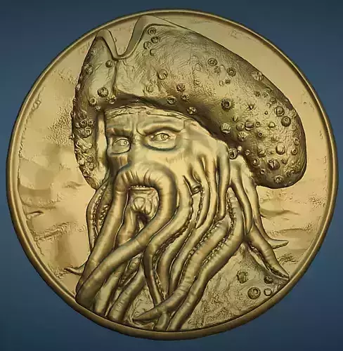Davy Jones 3D print model