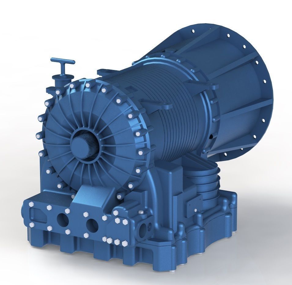 Gearbox Allison 3200 3D model_1