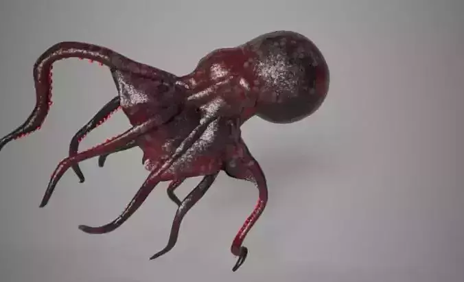 KRAKEN octopus 3D model