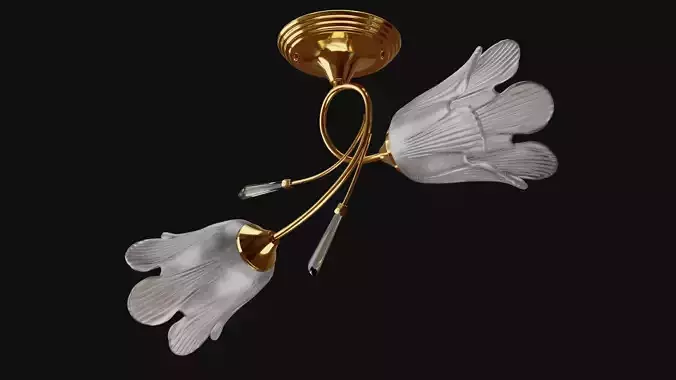 Kitchen Chandelier 3D model