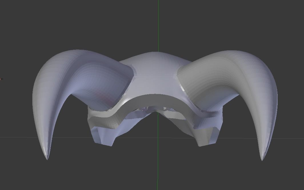 League of Legends Kalista Blood Moon Mask 3D print model_7