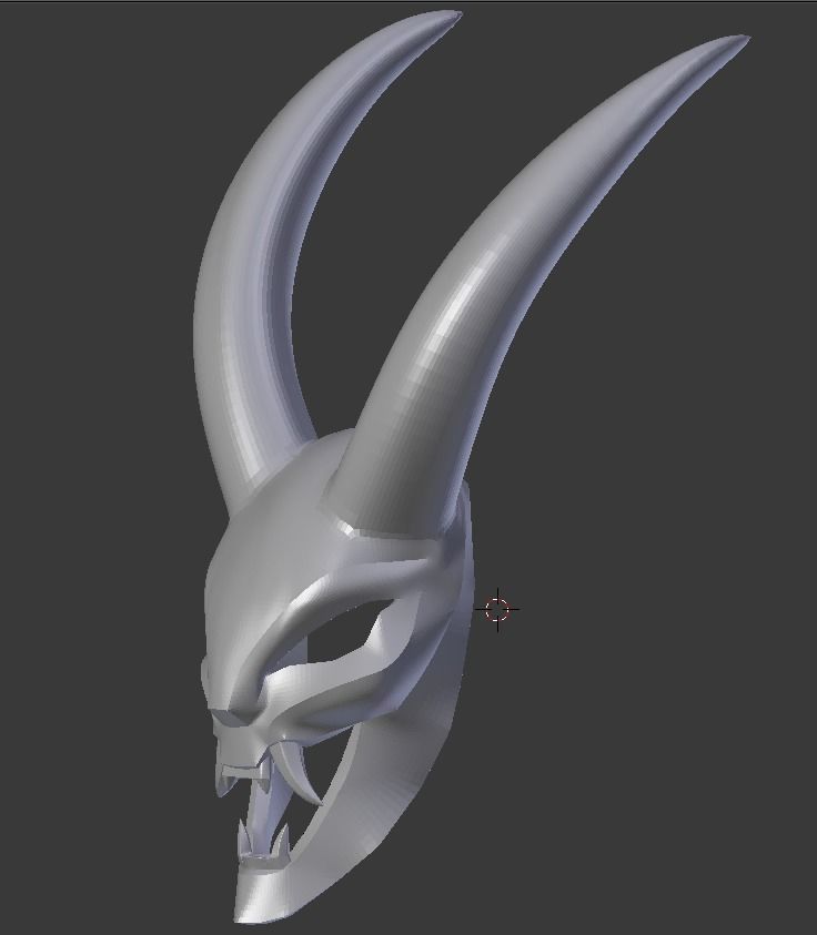 League of Legends Kalista Blood Moon Mask 3D print model_2