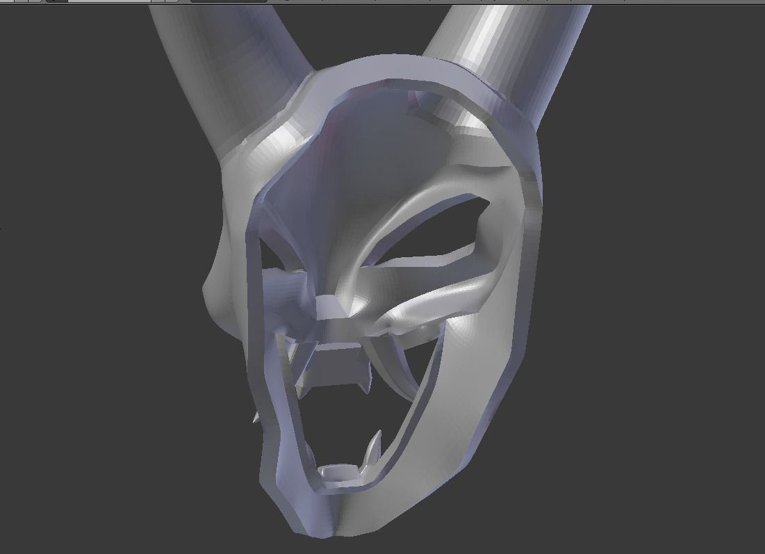 League of Legends Kalista Blood Moon Mask 3D print model_4
