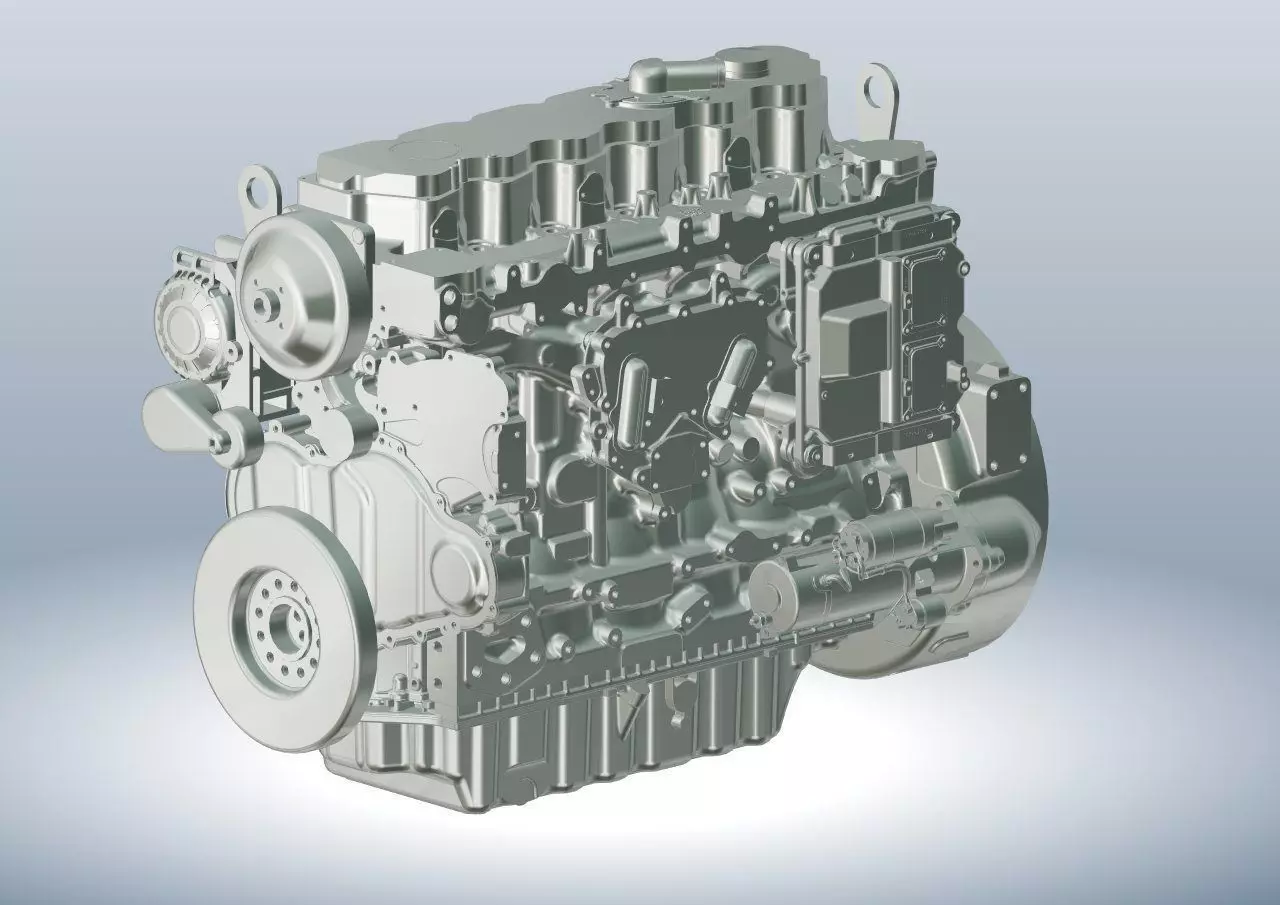 Engine CAT 3D model_0