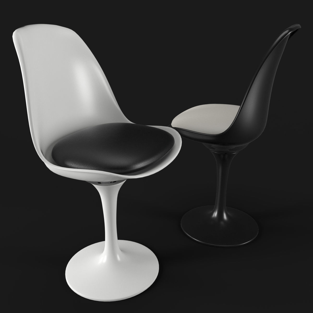 Chair No 20 3D model_3