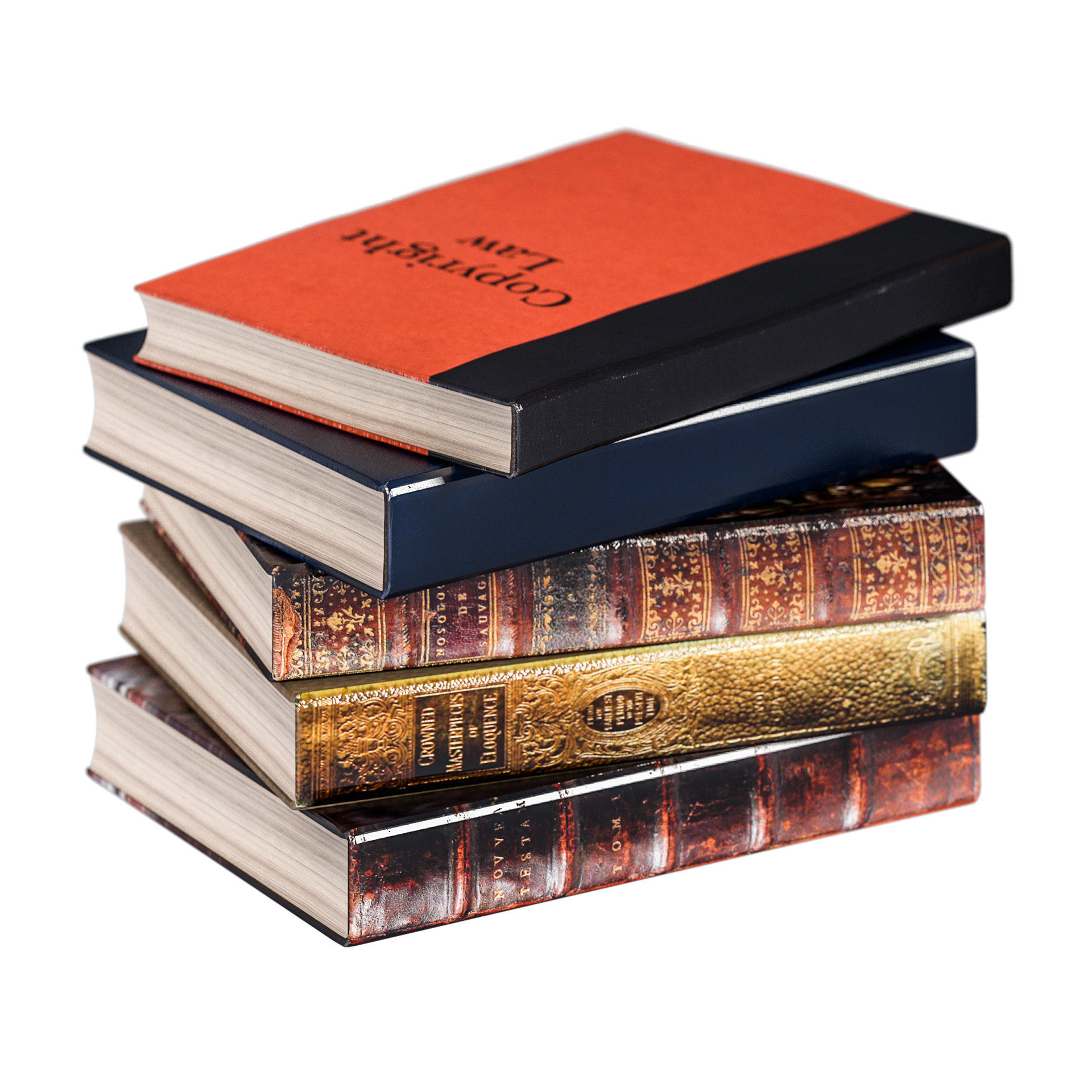 L3DV02G02 - books set 3D model_2