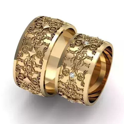  beautiful wedding rings with gems 