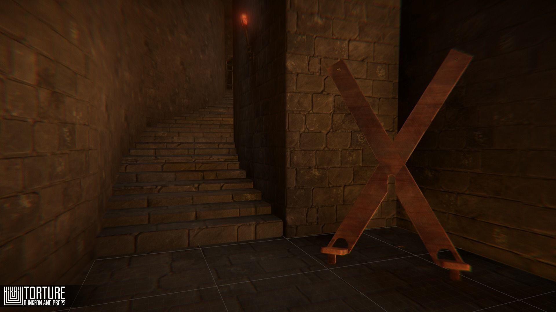 Torture - dungeon and props Low-poly 3D model_24