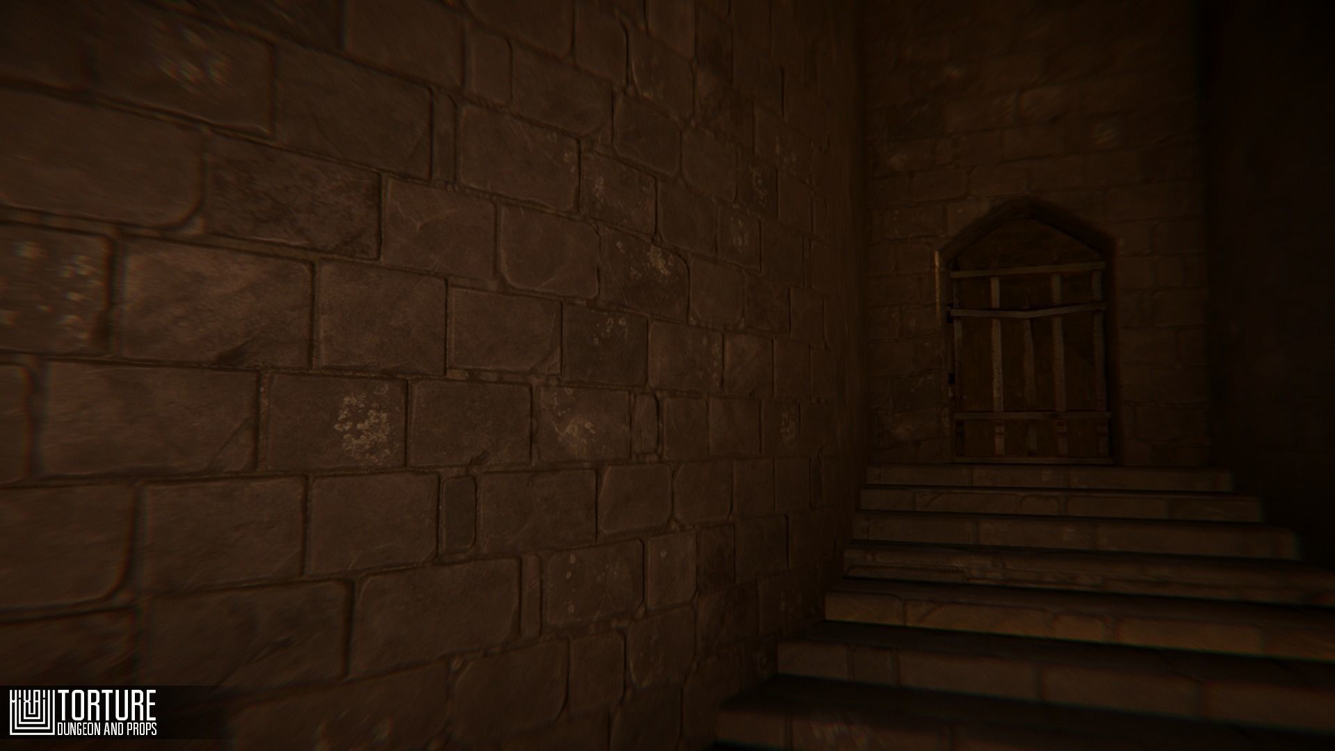 Torture - dungeon and props Low-poly 3D model_23