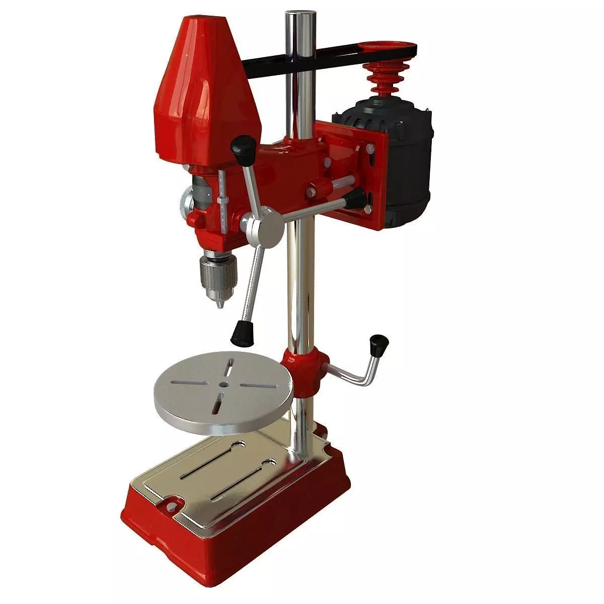 Bench drill 3D model