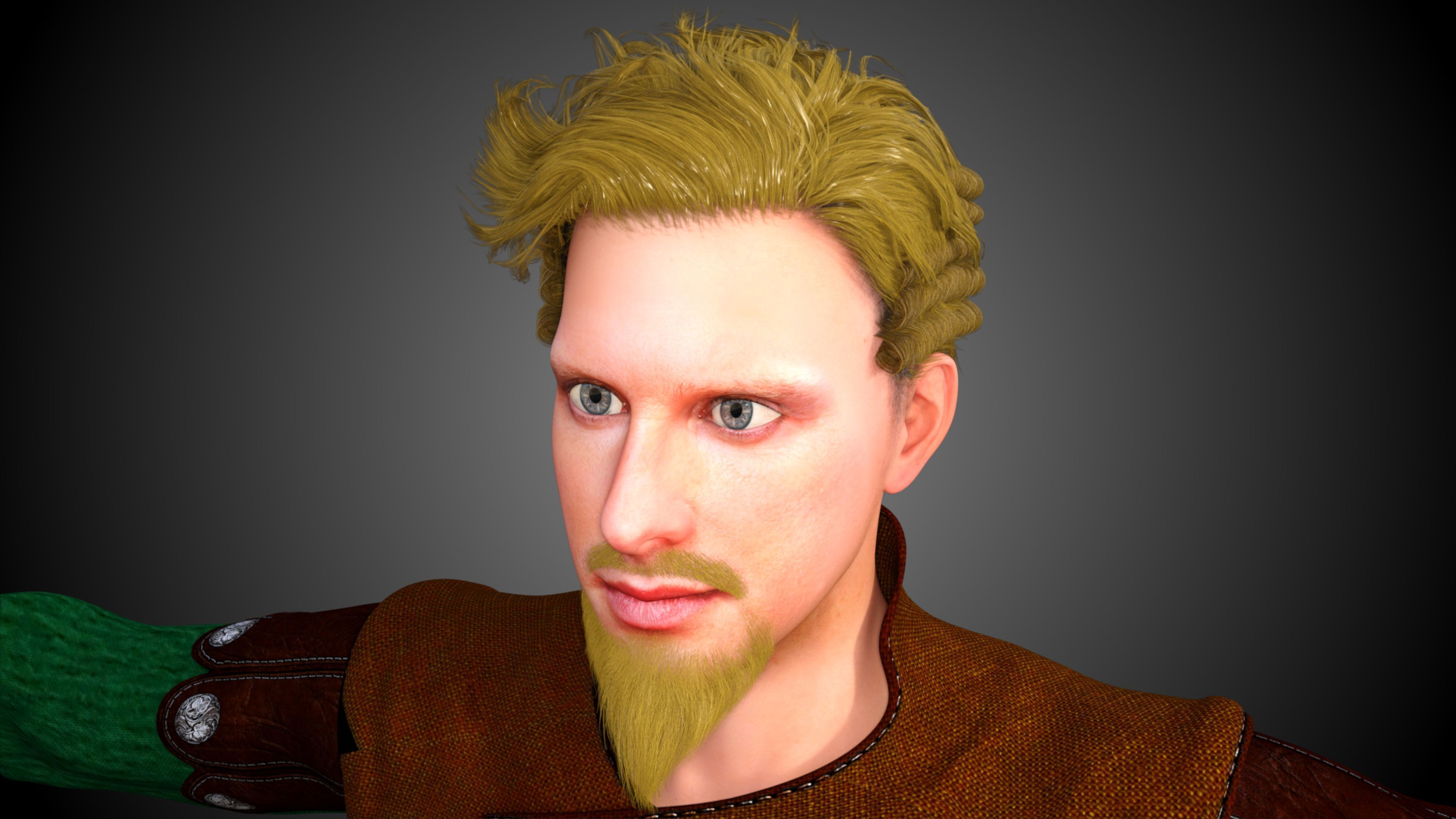 Robin Hood - Classic 3D model_11