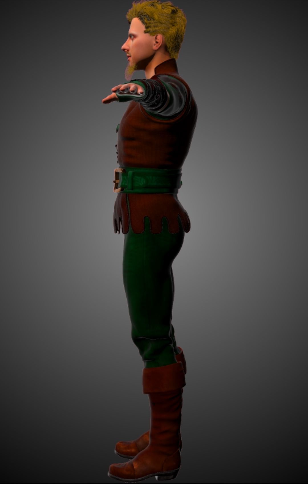 Robin Hood - Classic 3D model_6
