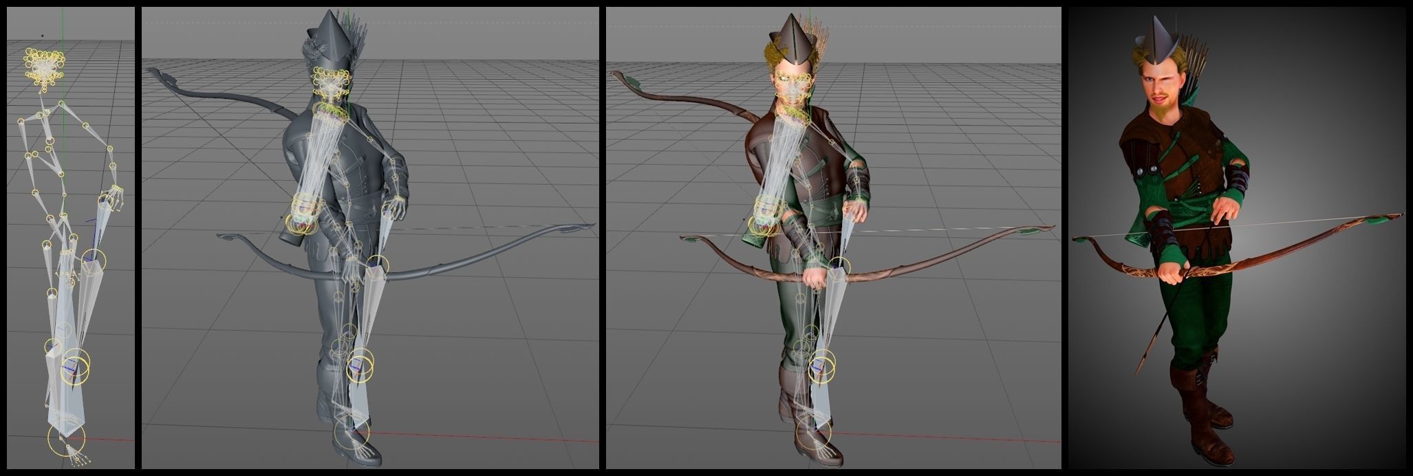 Robin Hood - Classic 3D model_9