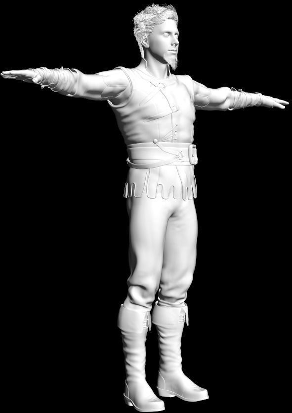 Robin Hood - Classic 3D model_3