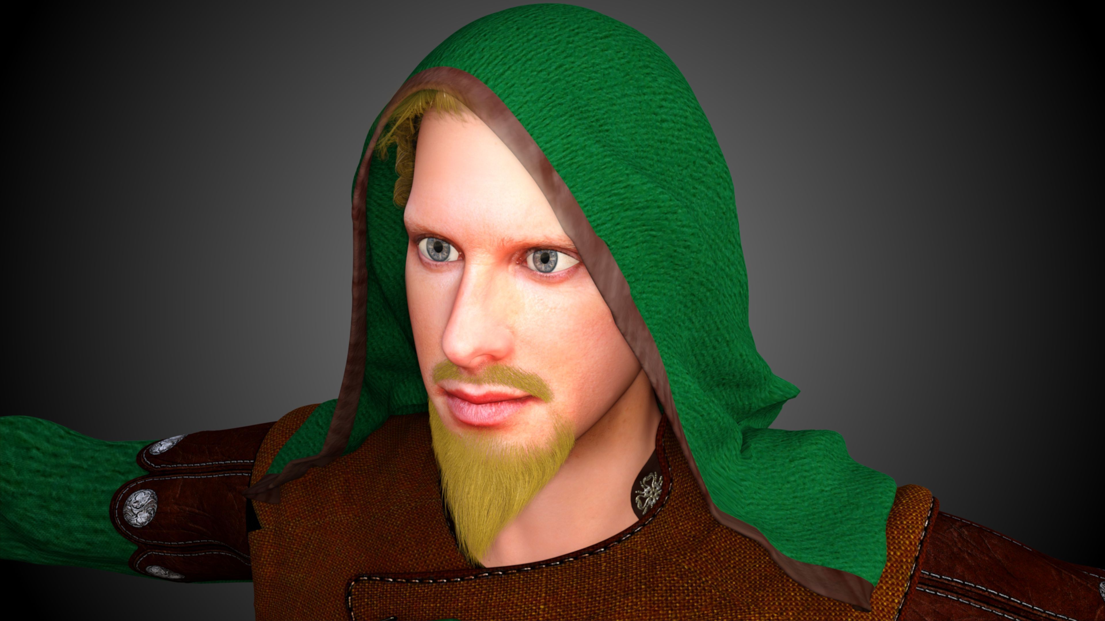 Robin Hood - Classic 3D model_13