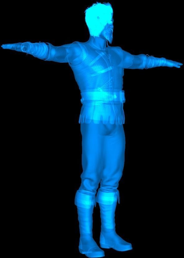 Robin Hood - Classic 3D model_2