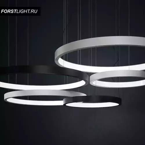 Hanging Lamp  Hoop by ForstLight
