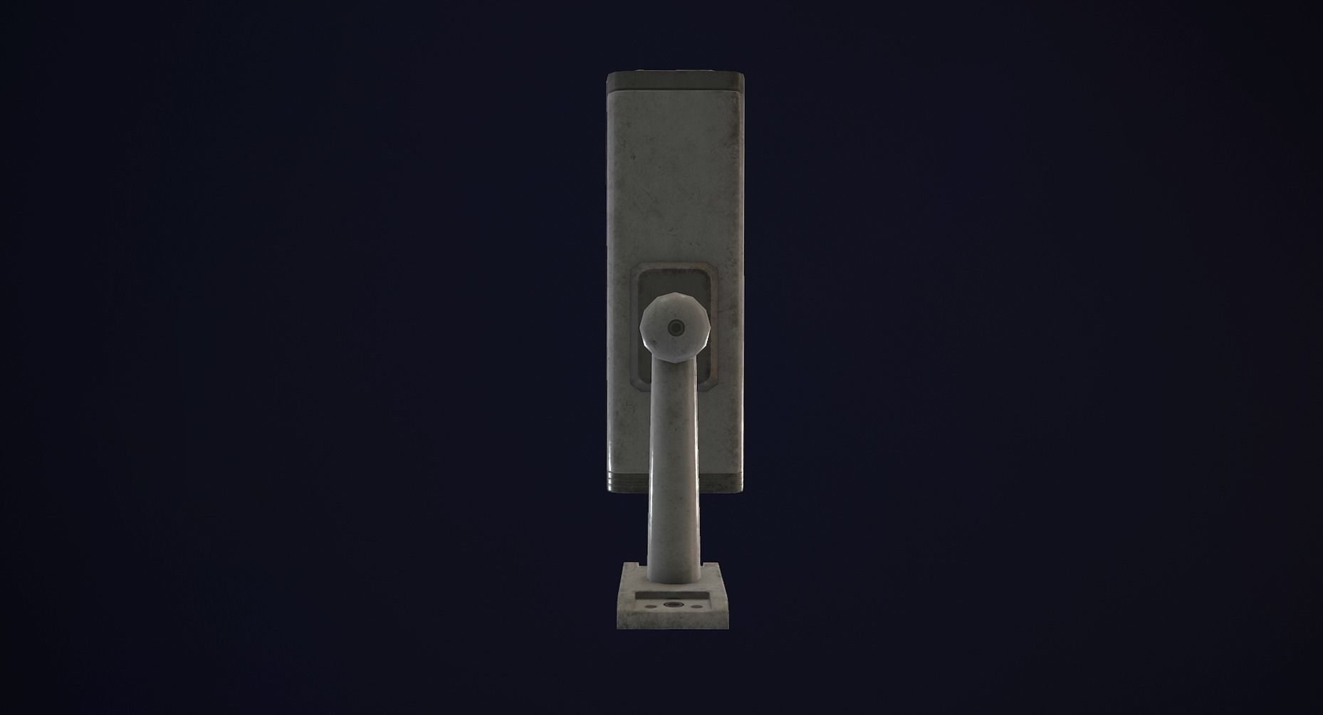 Security Camera Low-poly 3D model_9