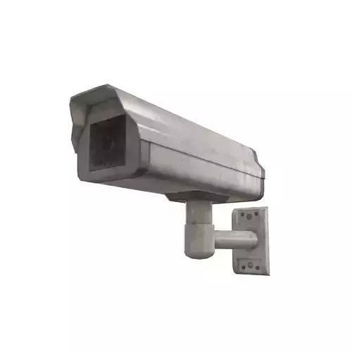 Security Camera Low-poly 3D model