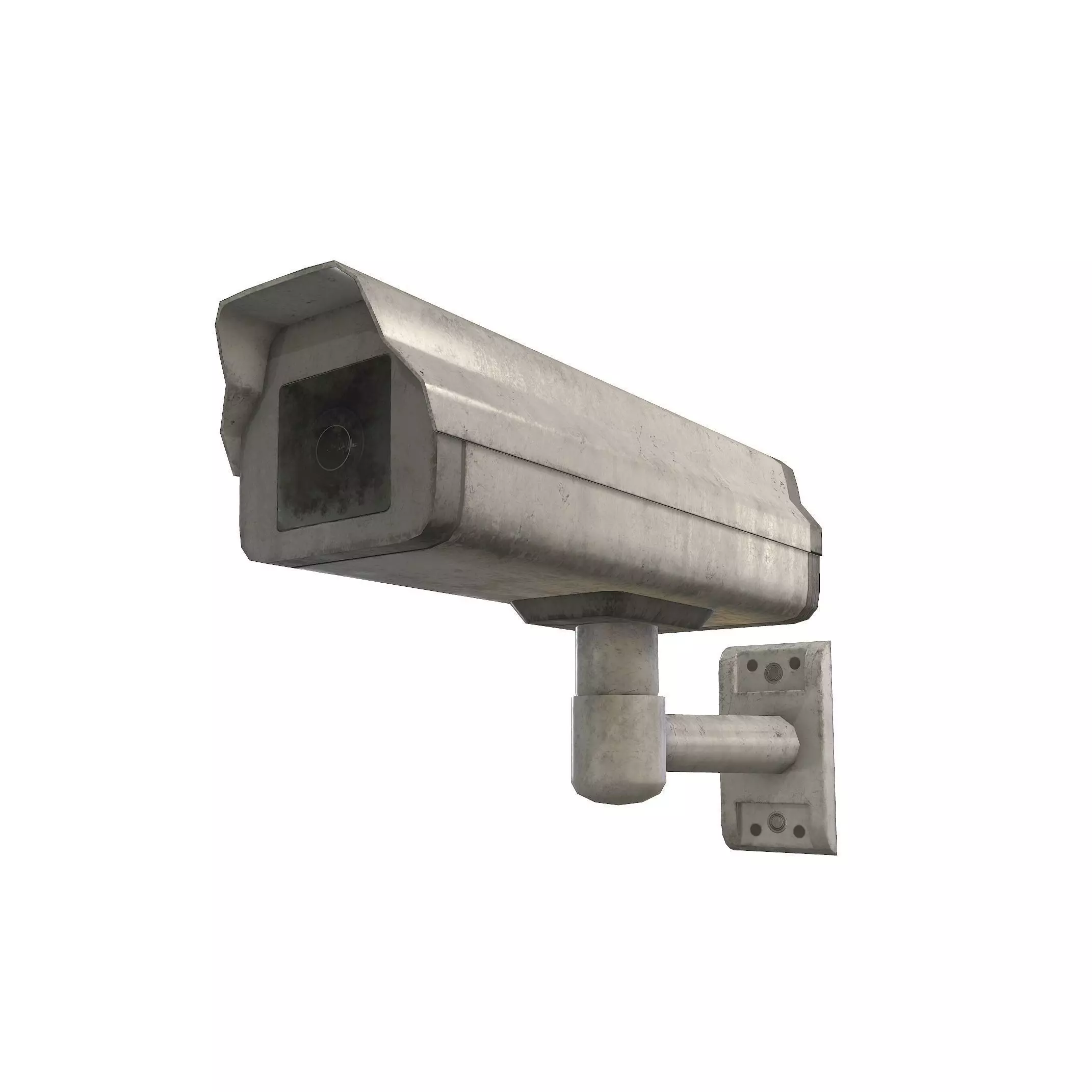 Security Camera Low-poly 3D model_0