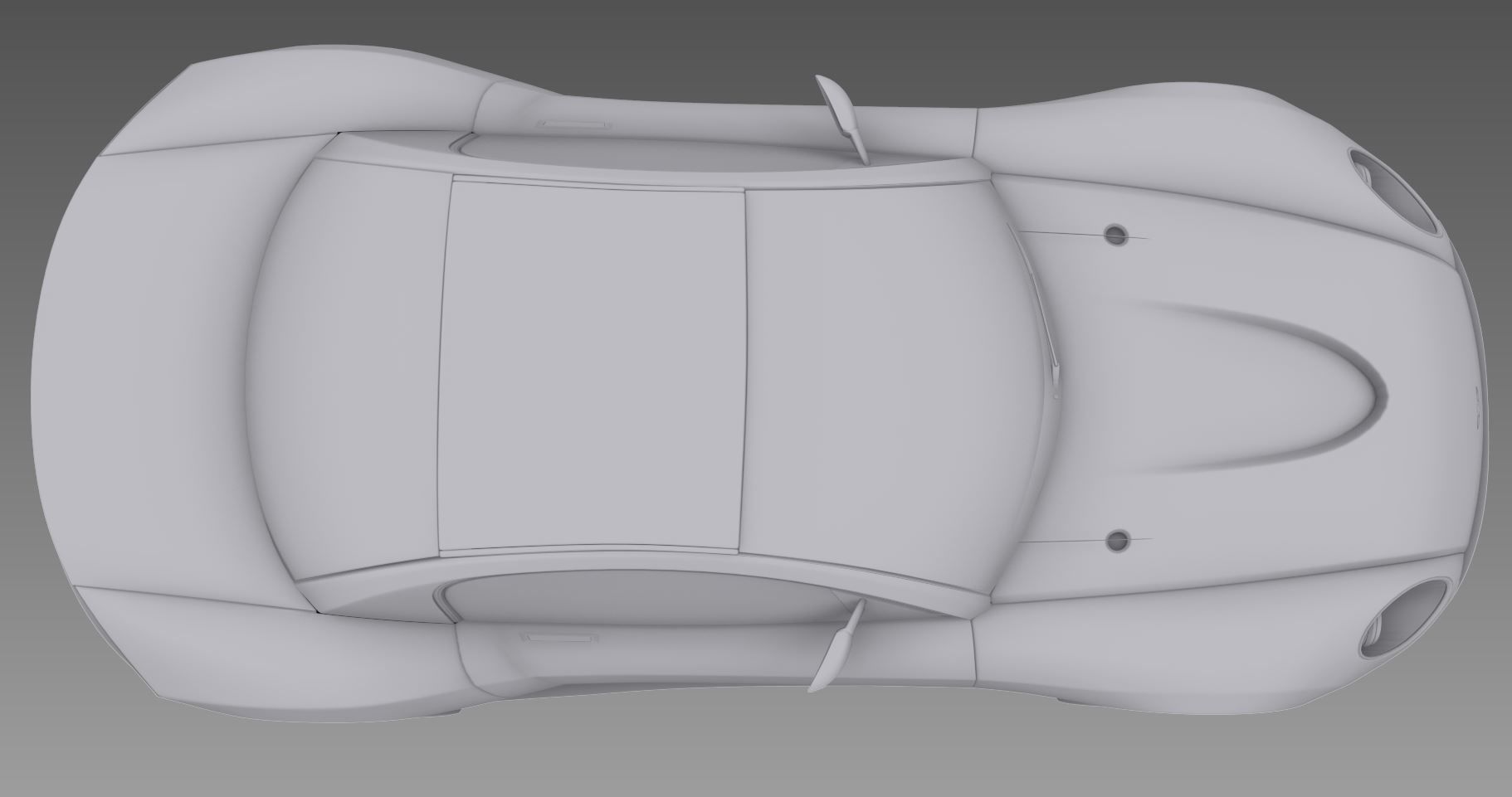 3d model of concept sports car - Beluga 3D model_10