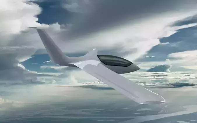 Genesis 2 flying wing sailplane