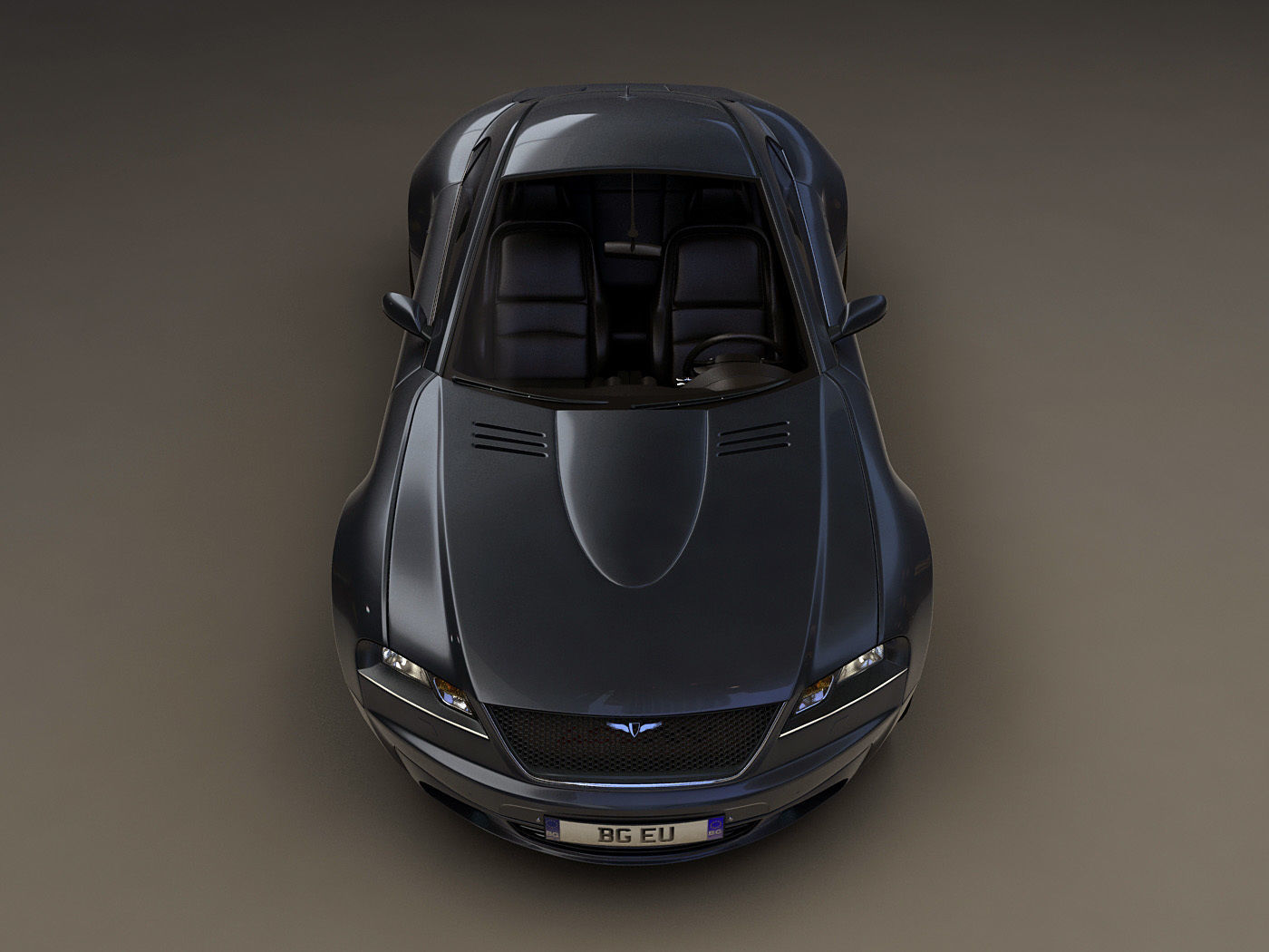 3D model of concept GT car 3D model_2