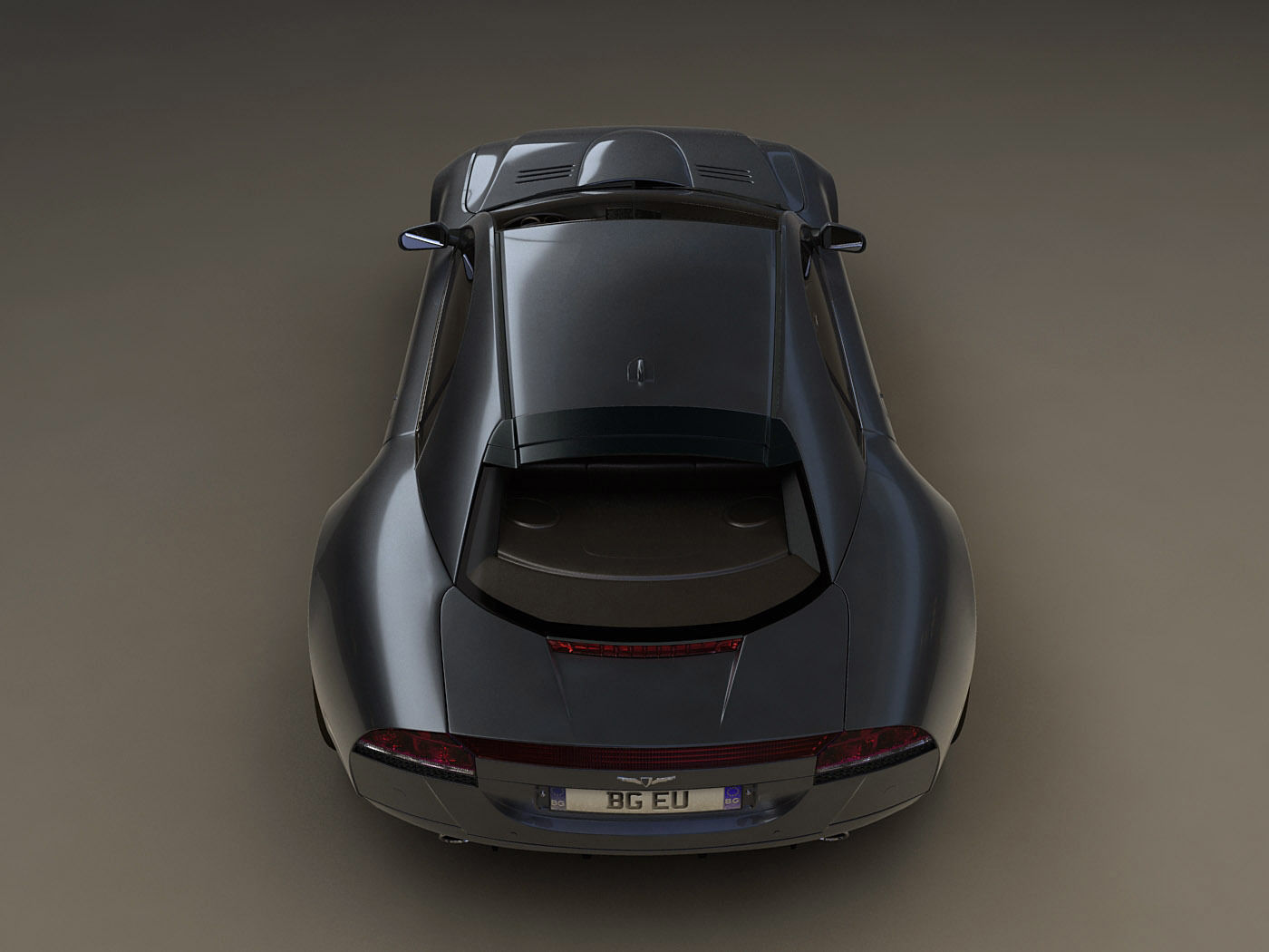 3D model of concept GT car 3D model_3