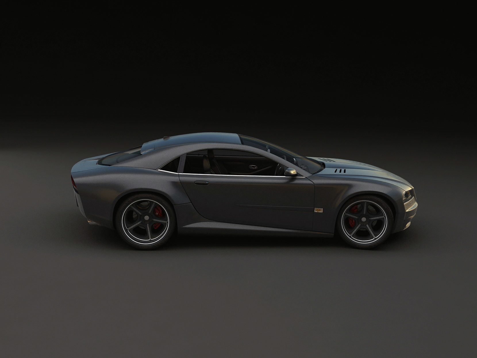 3D model of concept GT car 3D model_4