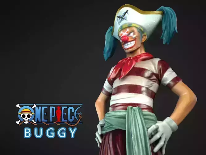 BUGGY ONE PIECE Free 3D model