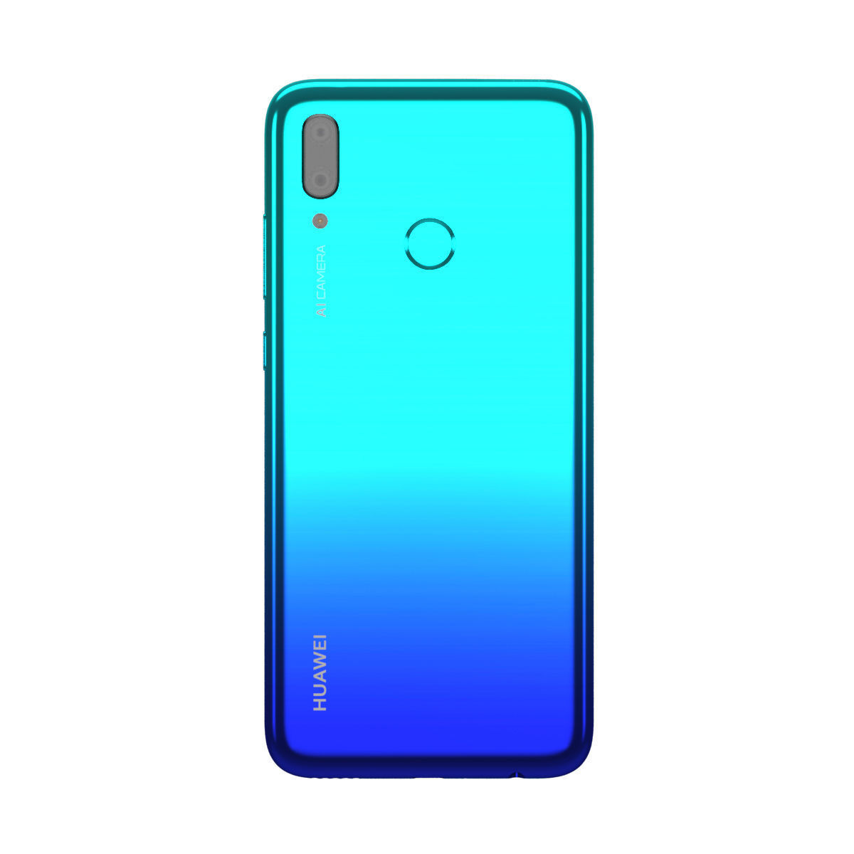 Huawei P Smart 2019 Aurora Blue 3D model_5