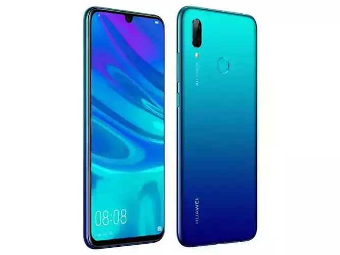 Huawei P Smart 2019 Aurora Blue 3D model