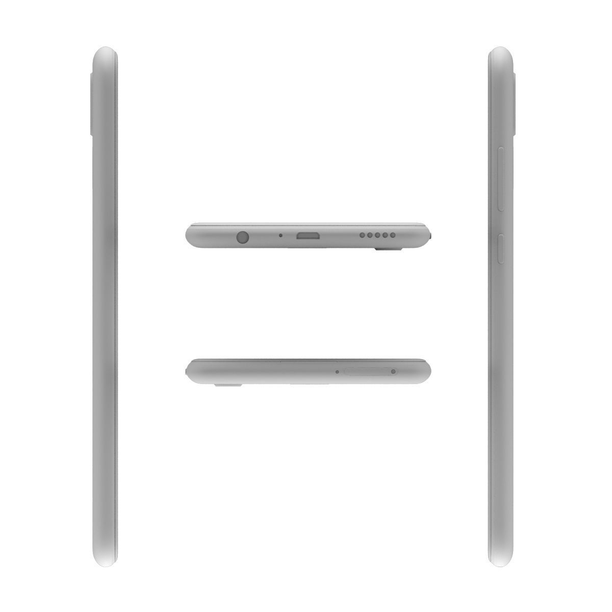 Huawei P Smart 2019 Aurora Blue 3D model_20