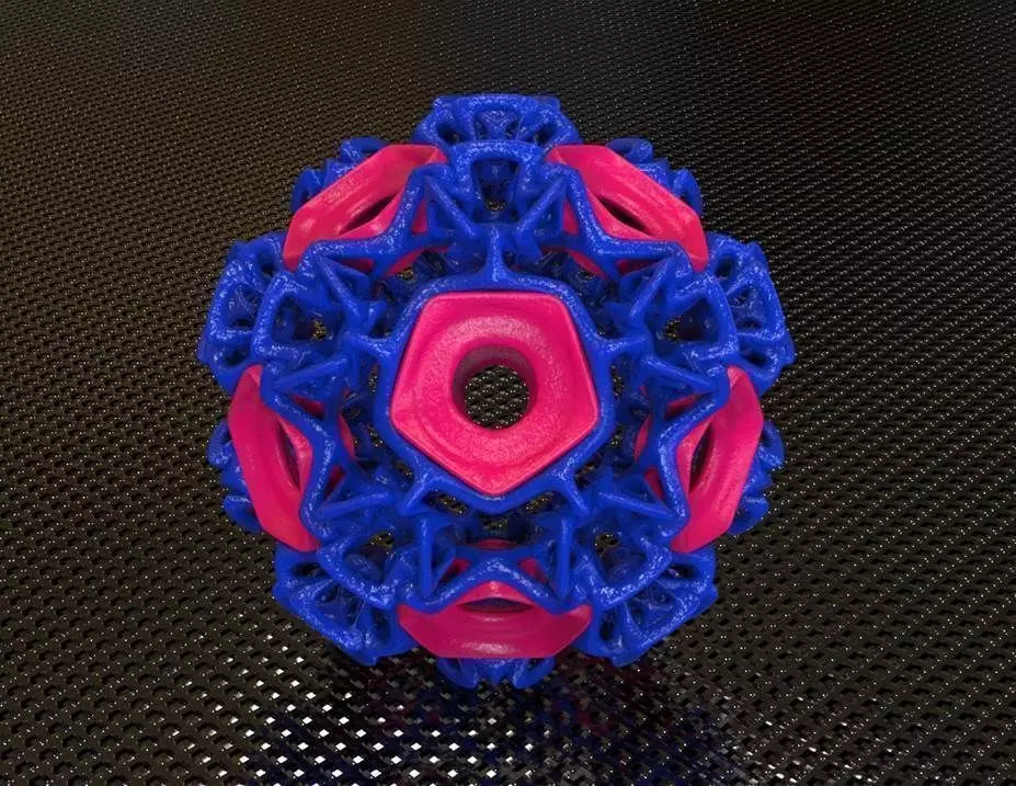 BRO DODECAHEDRON STRUCTURE XX3 Free 3D print model_0