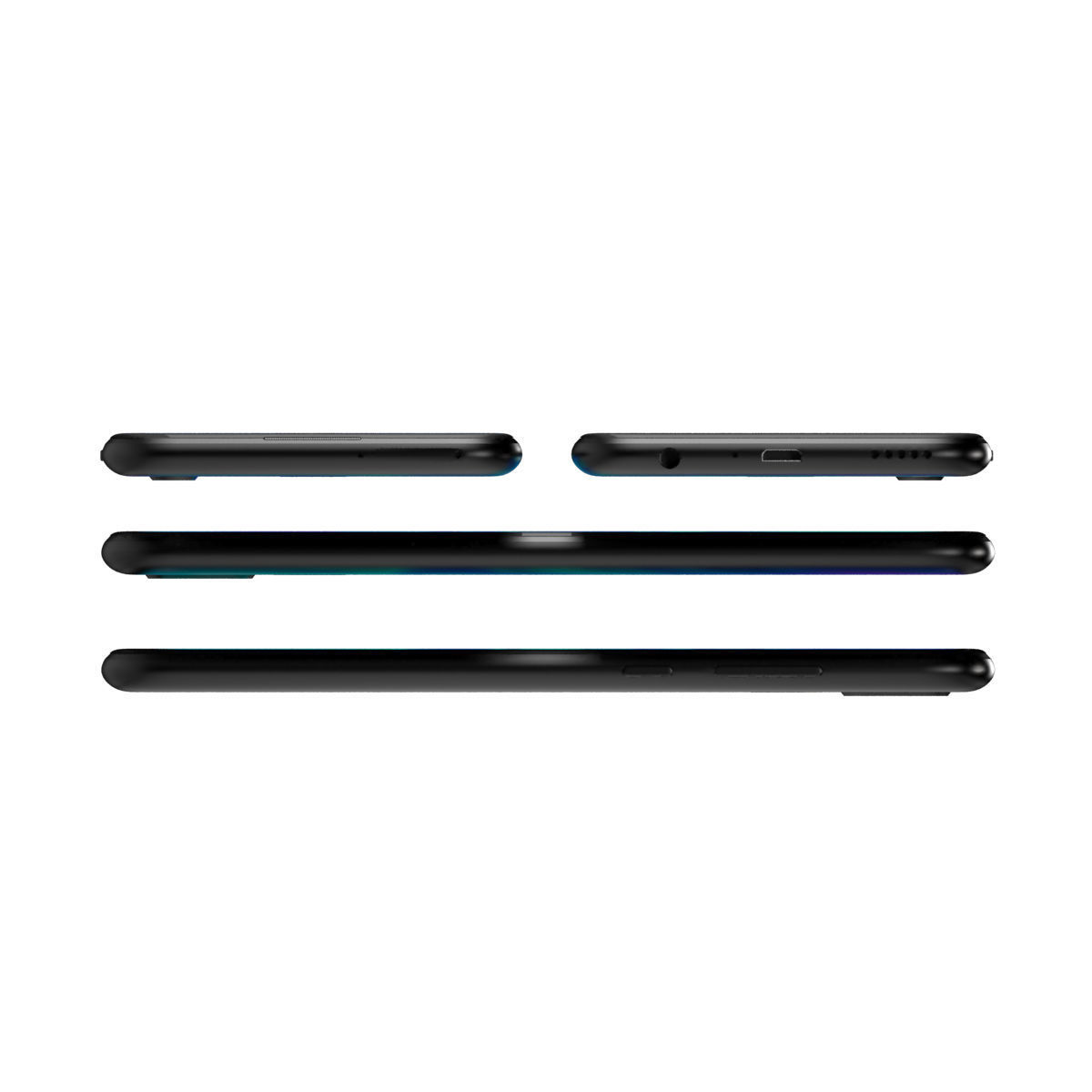 Huawei P Smart 2019 Black 3D model_11