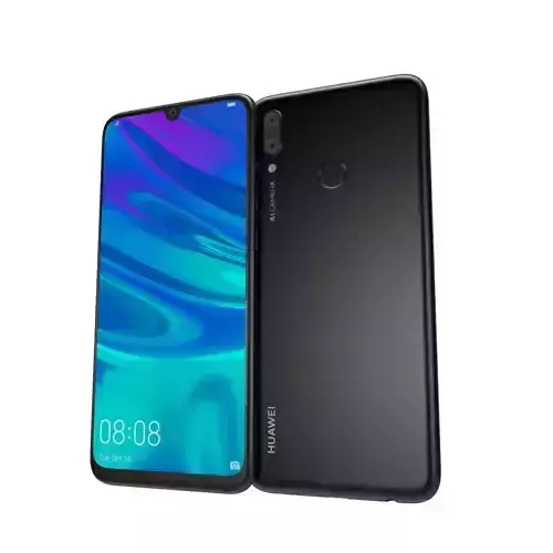 Huawei P Smart 2019 Black 3D model