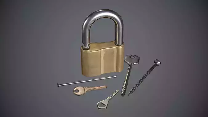 Lock with keys