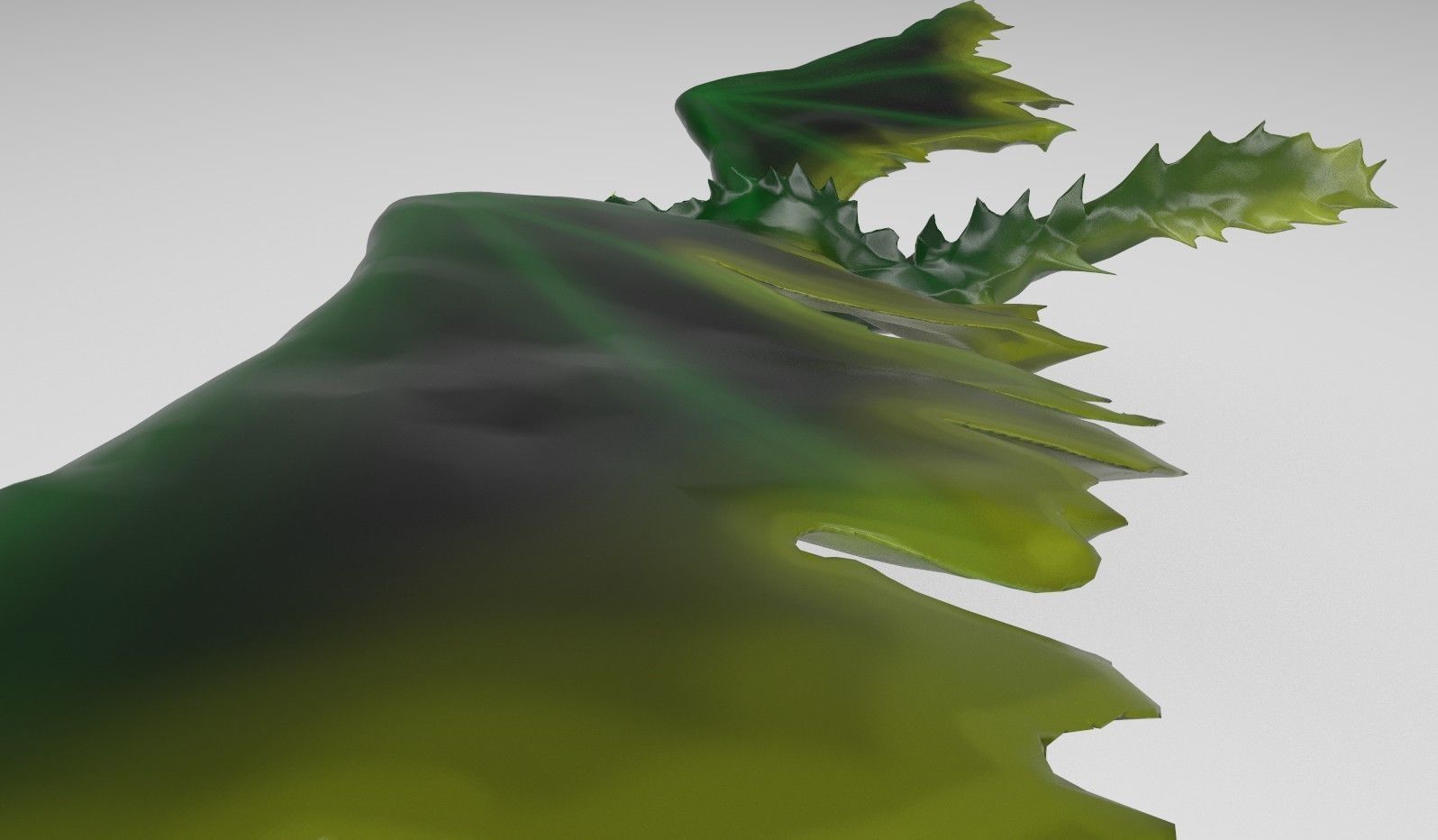 Dragon v2 UV mapped lowpoly textured Free low-poly 3D model_6
