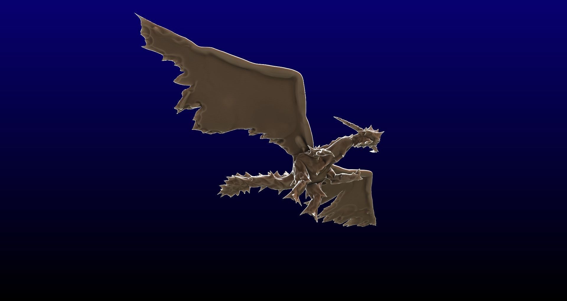 Dragon v2 UV mapped lowpoly textured Free low-poly 3D model_14