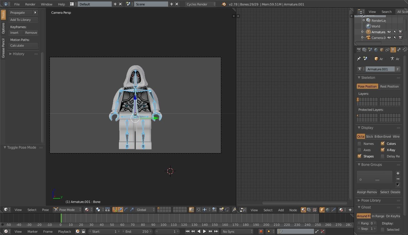 lego Ant-man and the wash ghost Free 3D model_6