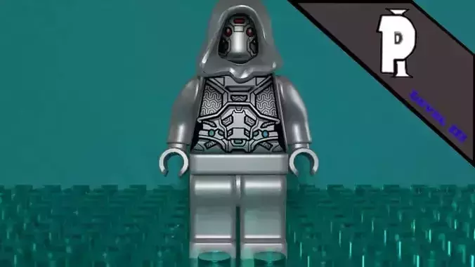 lego Ant-man and the wash ghost Free 3D model
