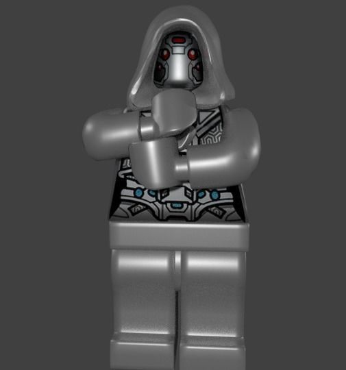 lego Ant-man and the wash ghost Free 3D model_5