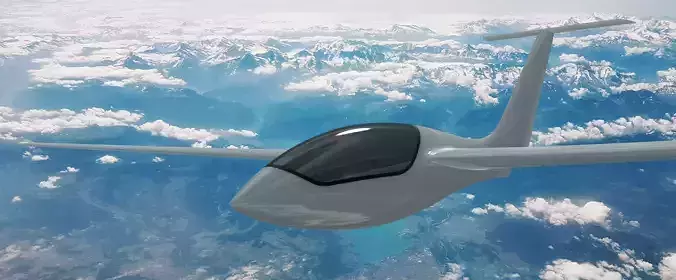 Genesis 2B flying wing sailplane