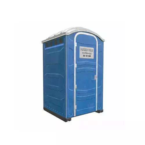 Mobile Toilet Low-poly 3D model