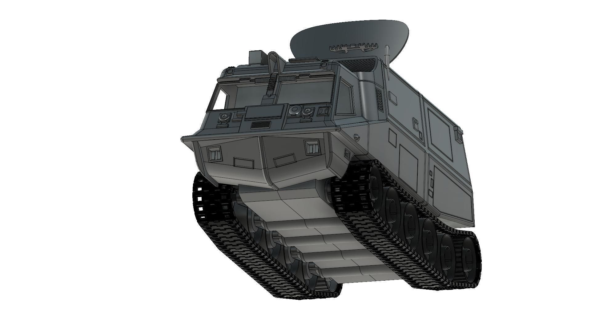 SHADO Mobile Control Vehicle  from tv series UFO 3D print model_12